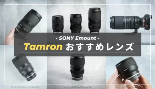 【2022最新】SONY αユーザー必見！おすすめTamronレンズ10選｜フルサイズ・APS-C向け