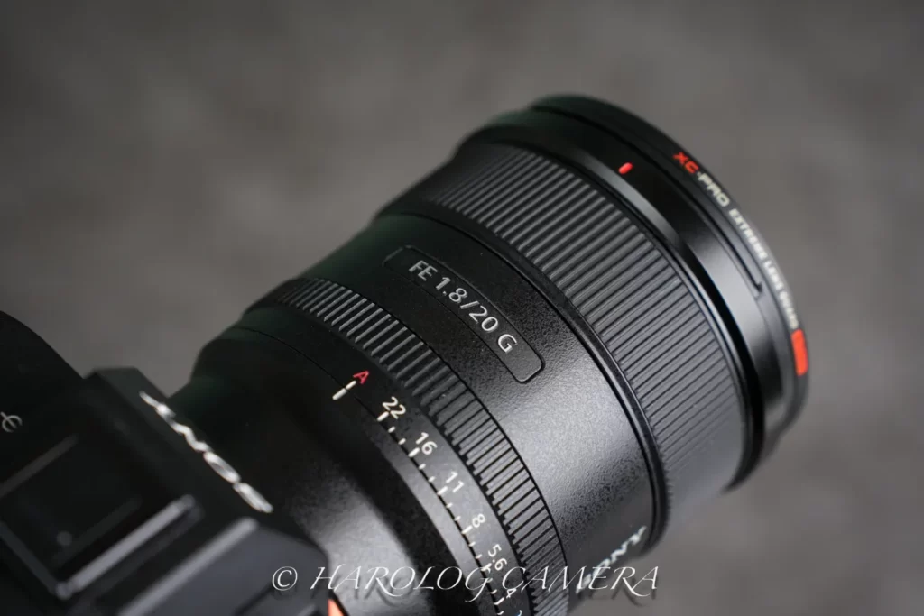 FE 20mm F1.8 G（SEL20F18G）