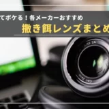 【撒き餌レンズ】メーカー別おすすめ神レンズ17選を紹介