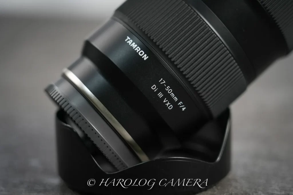 【レビュー】Tamron 17-50mm F/4 Di III VXD