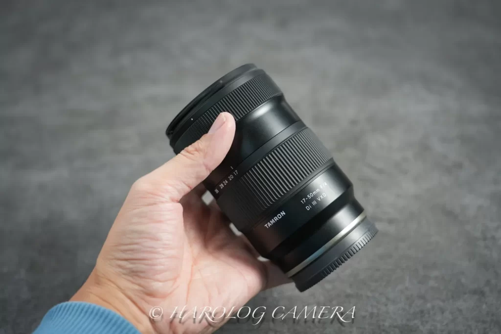 【レビュー】Tamron 17-50mm F/4 Di III VXD